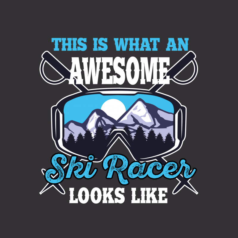 This Is What An Awesome Ski Racer Looks Like Vintage Hoodie | Artistshot