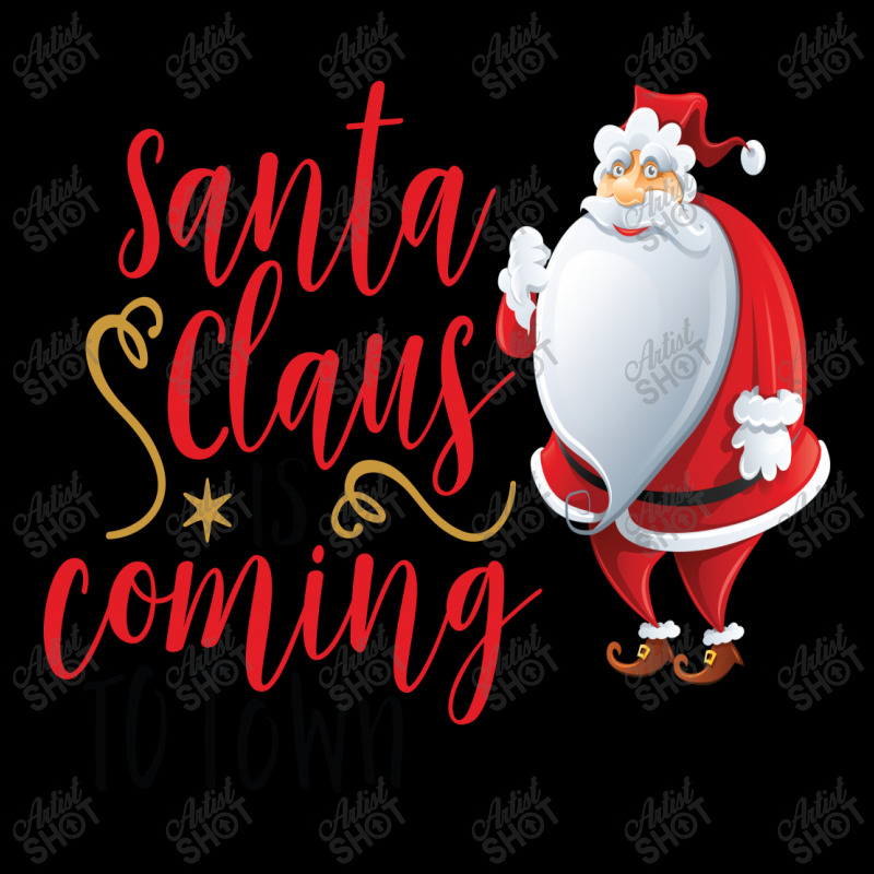 Santa Claus Is Coming Santa Claus Christmas Cropped Sweater | Artistshot