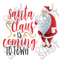 Santa Claus Is Coming Santa Claus Christmas Crop Top | Artistshot