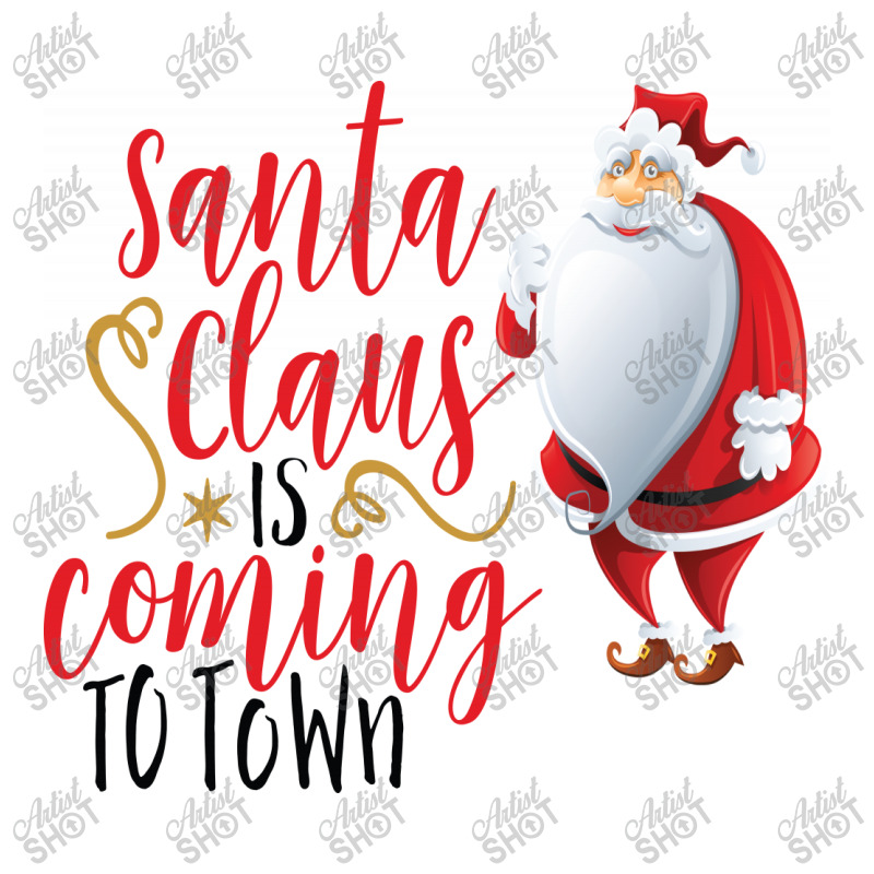 Santa Claus Is Coming Santa Claus Christmas Crop Top | Artistshot