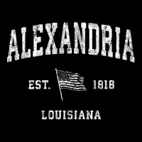 Alexandria Louisiana La T Shirt Vintage Us Flag Sports Tee Baby Tee | Artistshot