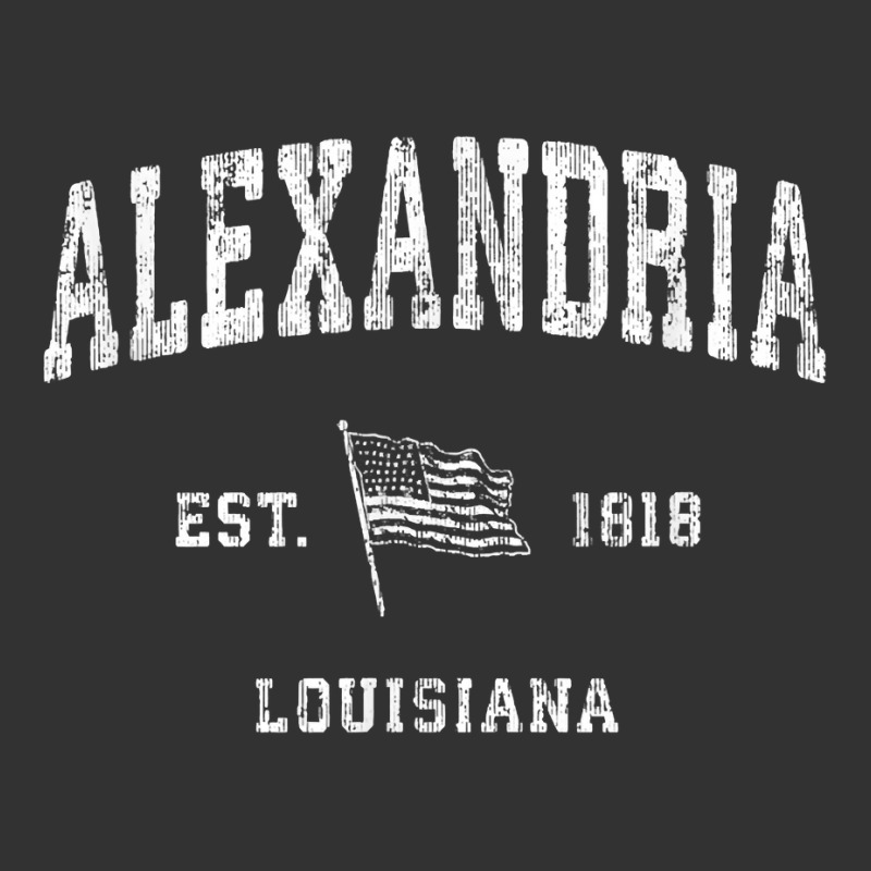 Alexandria Louisiana La T Shirt Vintage Us Flag Sports Tee Baby Bodysuit by saldeenshakir | Artistshot