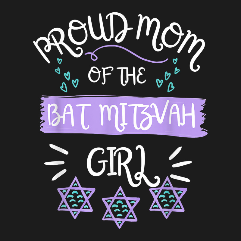 Proud Mom Of The Bat Mitzvah Girl Jewish Mom T Shirt Hoodie & Jogger Set | Artistshot