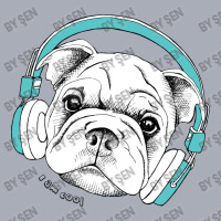 Cute Dog Listening To Music With Headphones Tank Dress | Artistshot