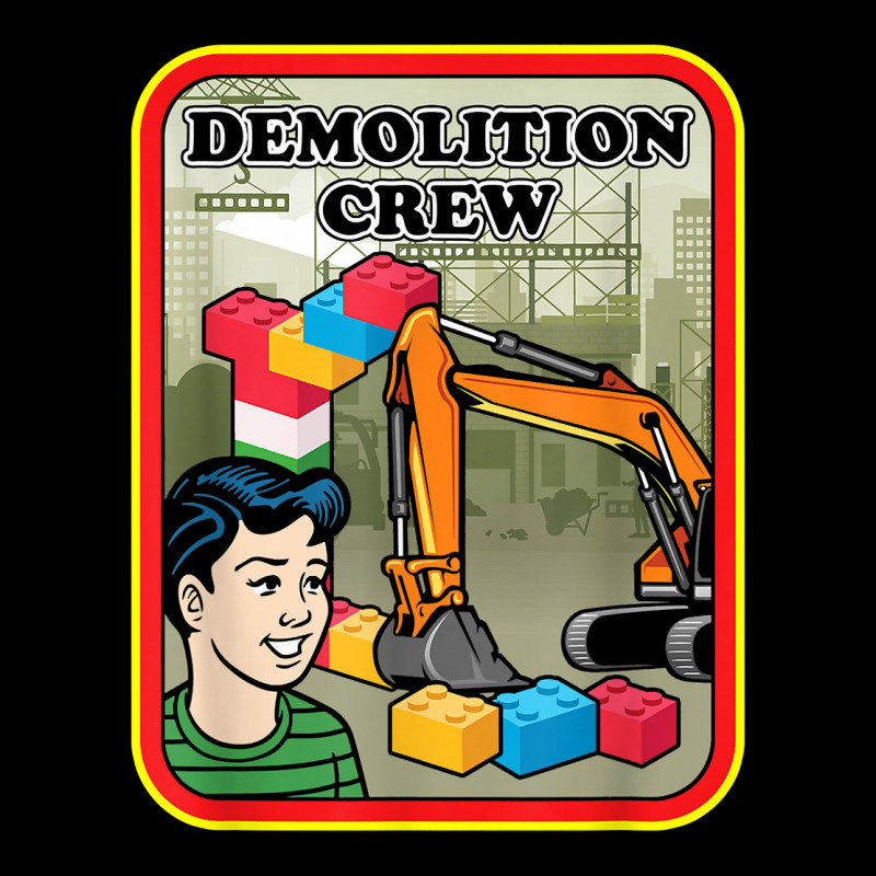 Demolition Crew Engineer Master Builder Building Blocks T Shirt V-neck Tee | Artistshot