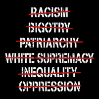 Anti Racism Bigotry Patriarchy White Supremacy Inequality T Shirt Adjustable Cap | Artistshot