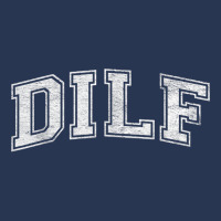 Dilf Varsity Style Dad Older More Mature Men T Shirt Ladies Denim Jacket | Artistshot