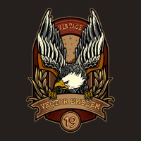 Emblem With An Eagle Tank Top | Artistshot