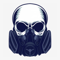 Gas Mask Skull Ladies Fitted T-shirt | Artistshot
