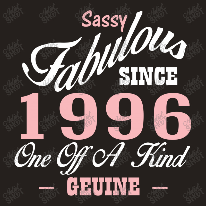 Sassy Fabulous Since 1996 Birthday Gift Tank Top | Artistshot