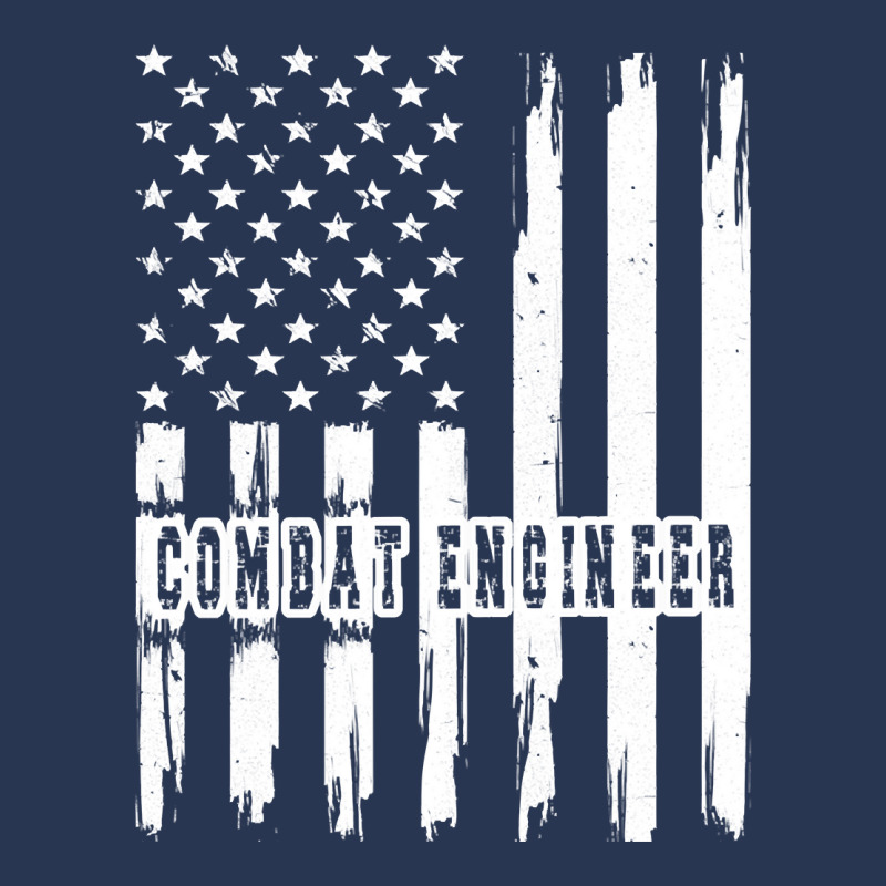 Proud Combat Engineer Us Flag Combat Engineering Pullover Hoodie Ladies Denim Jacket by darelychilcoat1989 | Artistshot