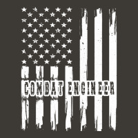 Proud Combat Engineer Us Flag Combat Engineering Pullover Hoodie Bucket Hat | Artistshot