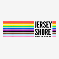 Jersey Shore Roller Derby Pride T Shirt Portrait Canvas Print | Artistshot