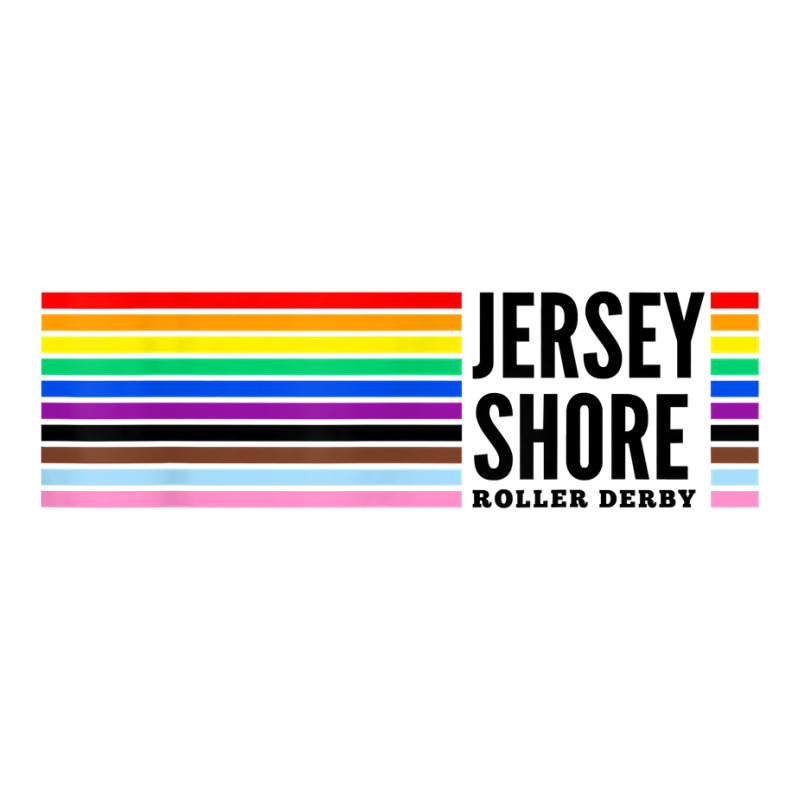 Jersey Shore Roller Derby Pride T Shirt Sticker | Artistshot