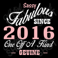 Sassy Fabulous Since 2016 Birthday Gift V-neck Tee | Artistshot