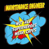 Maintenance Engineer Funny Superhero Job T Shirt V-neck Tee | Artistshot