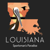 Louisiana Proud State Motto Sportsman's Paradise T Shirt 3/4 Sleeve Shirt | Artistshot