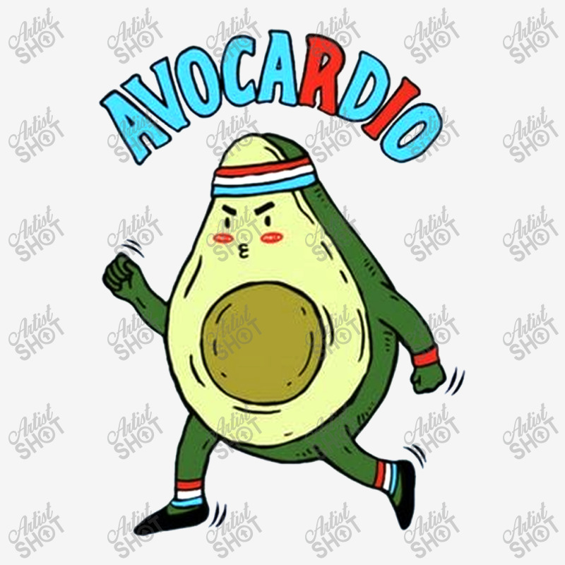 Avocado Running Sport Scorecard Crop Tee | Artistshot