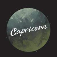 Capricorn Watercolor T-shirt | Artistshot