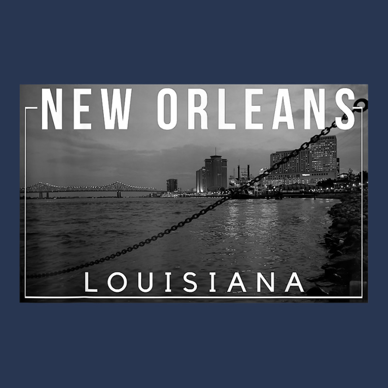 New Orleans Louisiana Mardi Gras 504 Jazz Skyline Tee T Shirt Men Denim ...