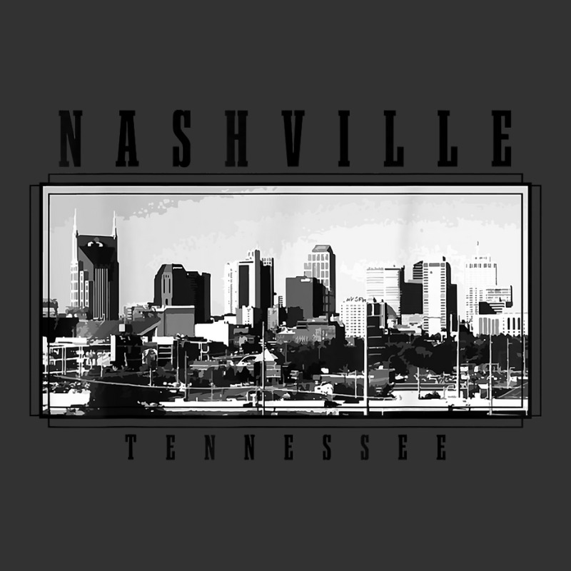 Nashville Tennessee Vintage Skyline Country Music City T Shirt Baby Bodysuit by jermonmccline | Artistshot