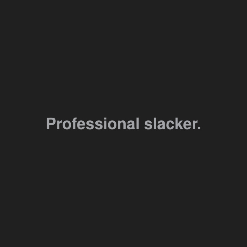 Professional Slacker Ladies Polo Shirt by o0p_ | Artistshot