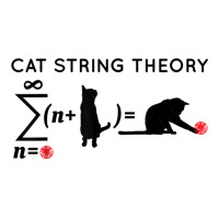 Cat String Theory Sarcastic Science Humor Funny T Shirt Crewneck Sweatshirt | Artistshot