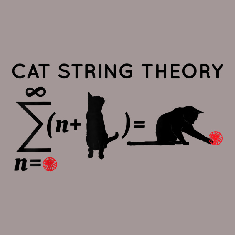 Cat String Theory Sarcastic Science Humor Funny T Shirt Vintage Short by KretschmerBridge | Artistshot