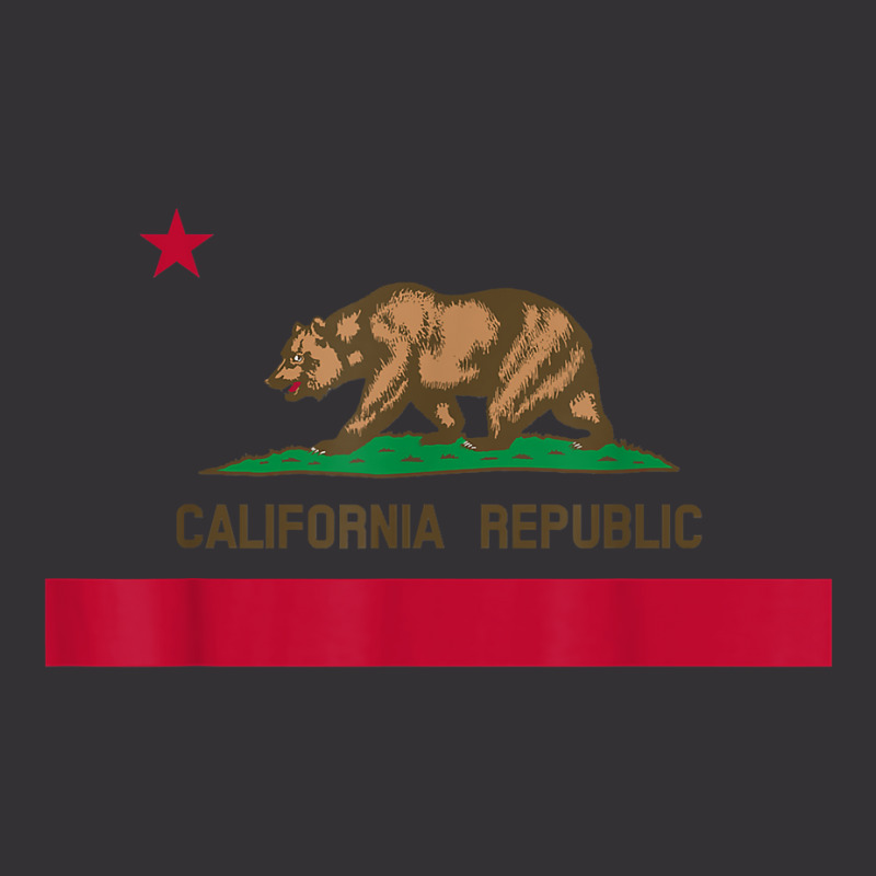 California Republic Flag Patriotic State Travel Usa T Shirt Vintage Hoodie And Short Set by ebertfran1985 | Artistshot