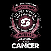 I Never Said I Was Perfect I Am A Cancer V-neck Tee | Artistshot