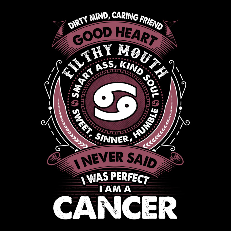 I Never Said I Was Perfect I Am A Cancer Zipper Hoodie | Artistshot