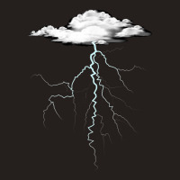 Lightning T Shirt Thunder Lightning Bolt Storm Cloud Strikes Tank Top | Artistshot