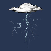 Lightning T Shirt Thunder Lightning Bolt Storm Cloud Strikes Men Denim Jacket | Artistshot