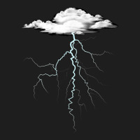 Lightning T Shirt Thunder Lightning Bolt Storm Cloud Strikes Classic T-shirt | Artistshot