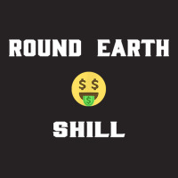 Round Earth Shill Tee Funny Anti Flat Earth T Shirt Vintage Cap | Artistshot