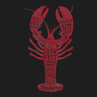 Craw Fest Red Crawdad Ad Destination Vintage Graphic T Shirt Classic T-shirt | Artistshot