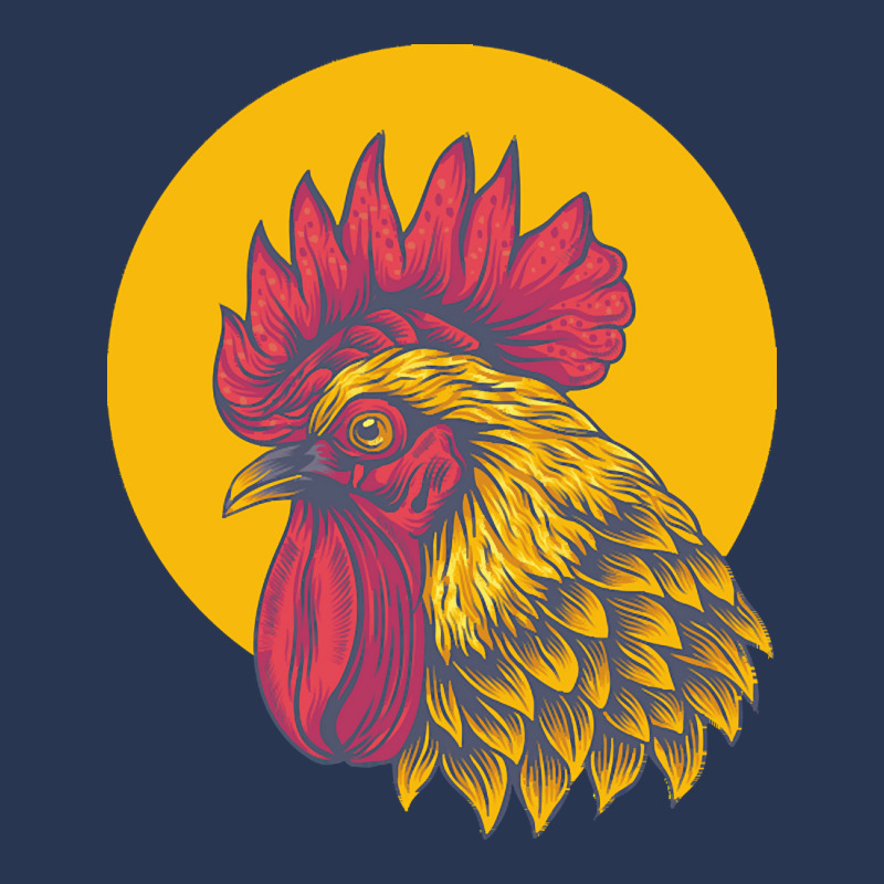 Rooster Yellow Circle T  Shirt Rooster Yellow Circle T  Shirt Ladies Denim Jacket by darrengorczany780 | Artistshot