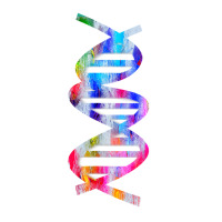 Major And Minor Grooves Dna Double Helix Watercolor Art T Shirt Unisex Hoodie | Artistshot