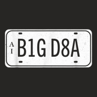 Data Big Number Plate Scientist Analyst Machine Learning T Shirt Ladies Fitted T-shirt | Artistshot