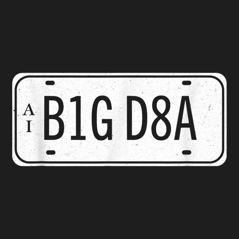 Data Big Number Plate Scientist Analyst Machine Learning T Shirt Classic T-shirt | Artistshot