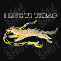 I Live To Tread- Mongoose Crop Top | Artistshot