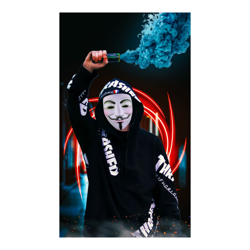 Anonymous Masked Crop Top | Artistshot