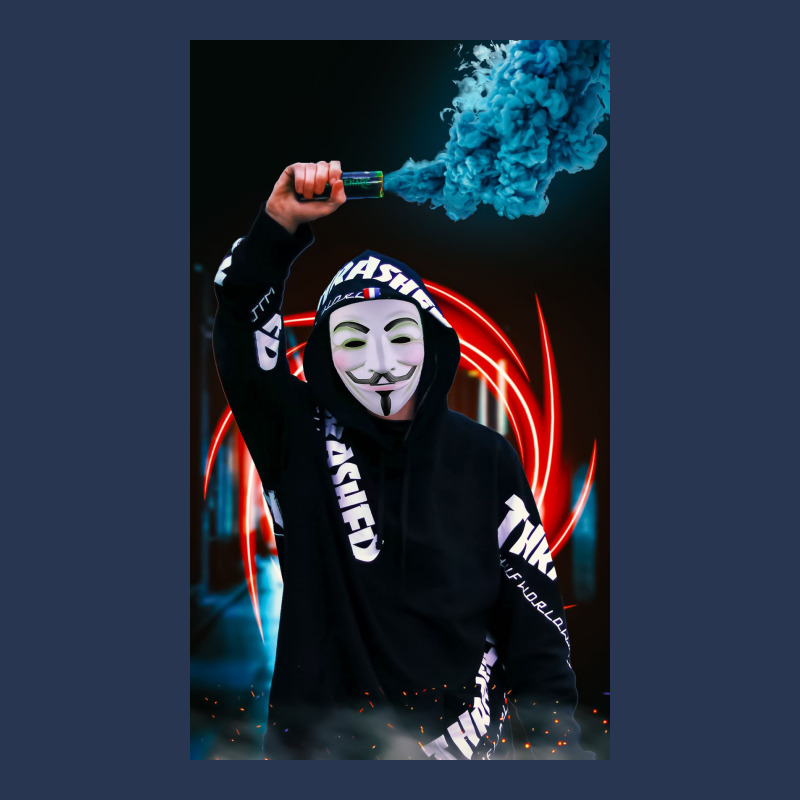 Anonymous Masked Ladies Denim Jacket | Artistshot