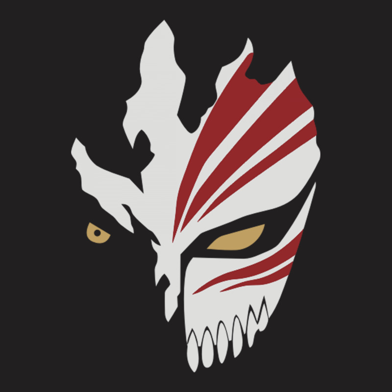 Custom Ichigo Hollow Mask Bleach Anime T-shirt By Mdk Art - Artistshot