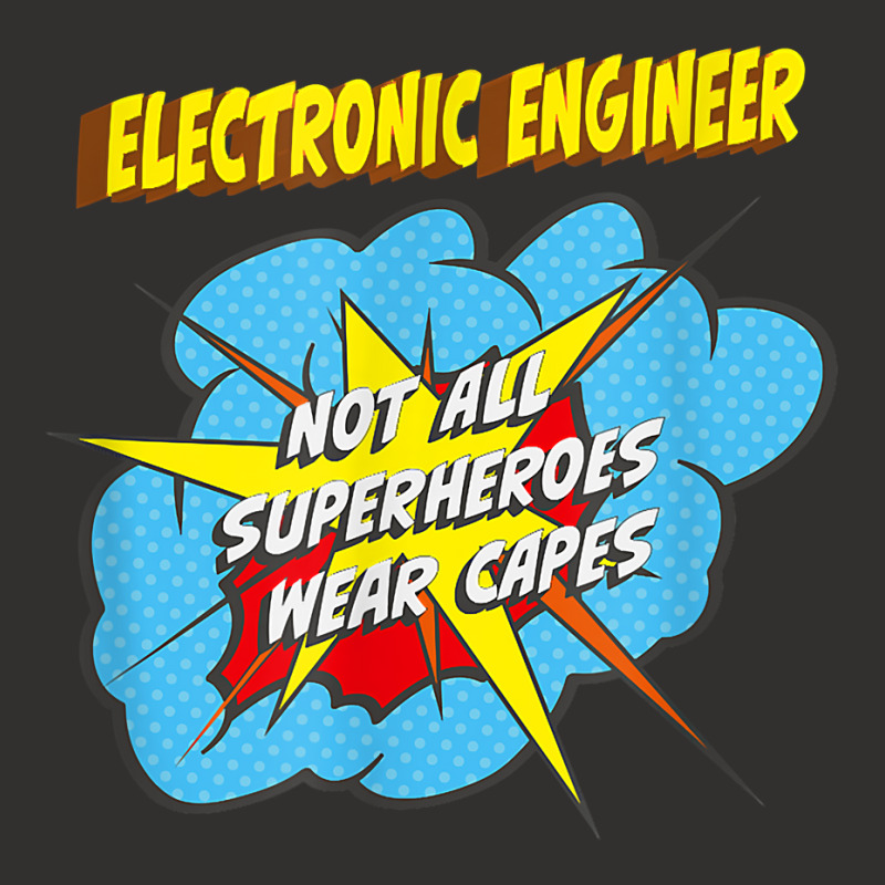 Electronic Engineer Funny Superhero Job T Shirt Champion Hoodie by saldeenshakir | Artistshot