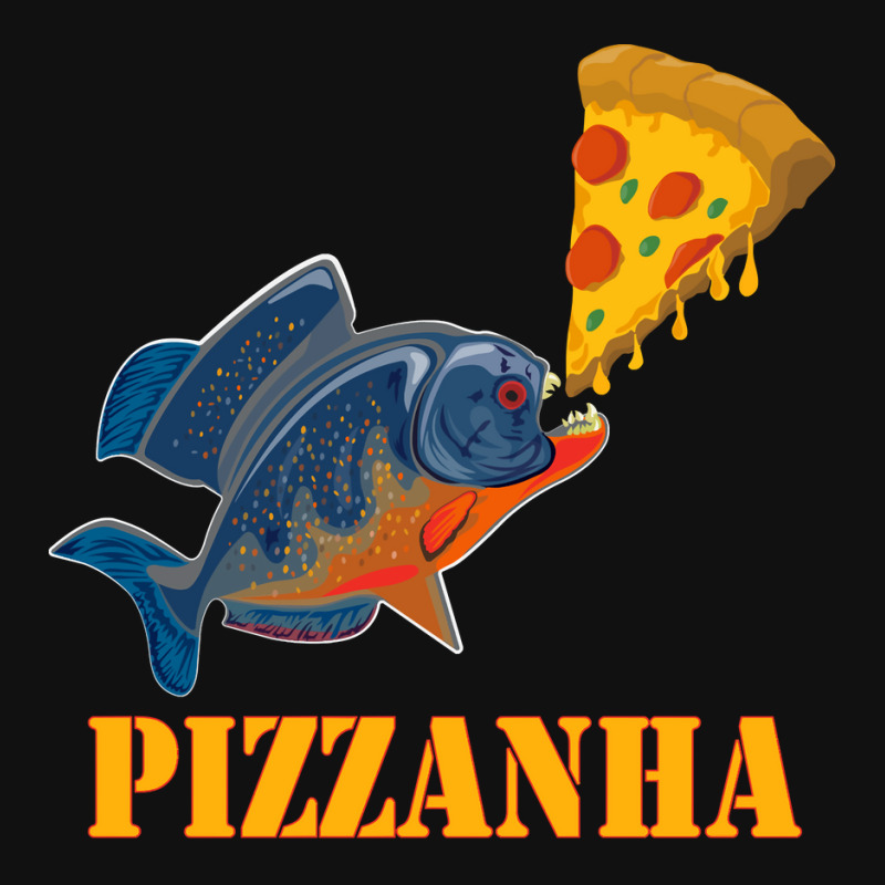 Piranhas Eating Italian Pizza Sticker Baby Beanies | Artistshot