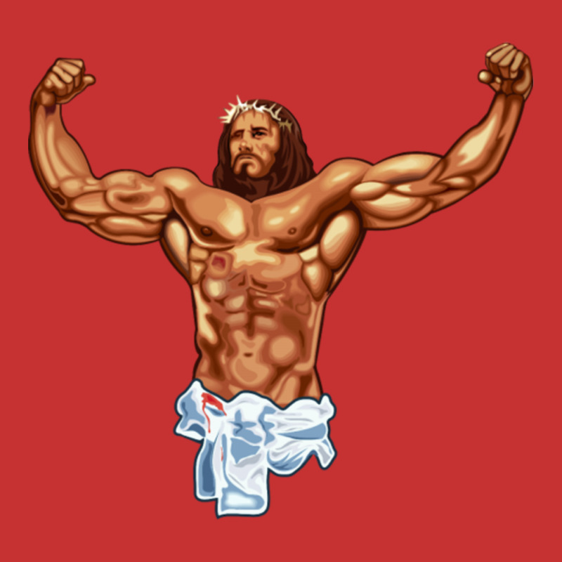 Strong Jesus V-neck Tee | Artistshot