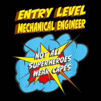 Entry Level Mechanical Engineer Funny Superhero Job T Shirt Maternity Scoop Neck T-shirt | Artistshot