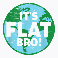 Funny Flat Earth It's Flat Bro Humor Ceramicist T Shirt T-shirt | Artistshot