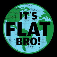 Funny Flat Earth It's Flat Bro Humor Ceramicist T Shirt Men's 3/4 Sleeve Pajama Set | Artistshot